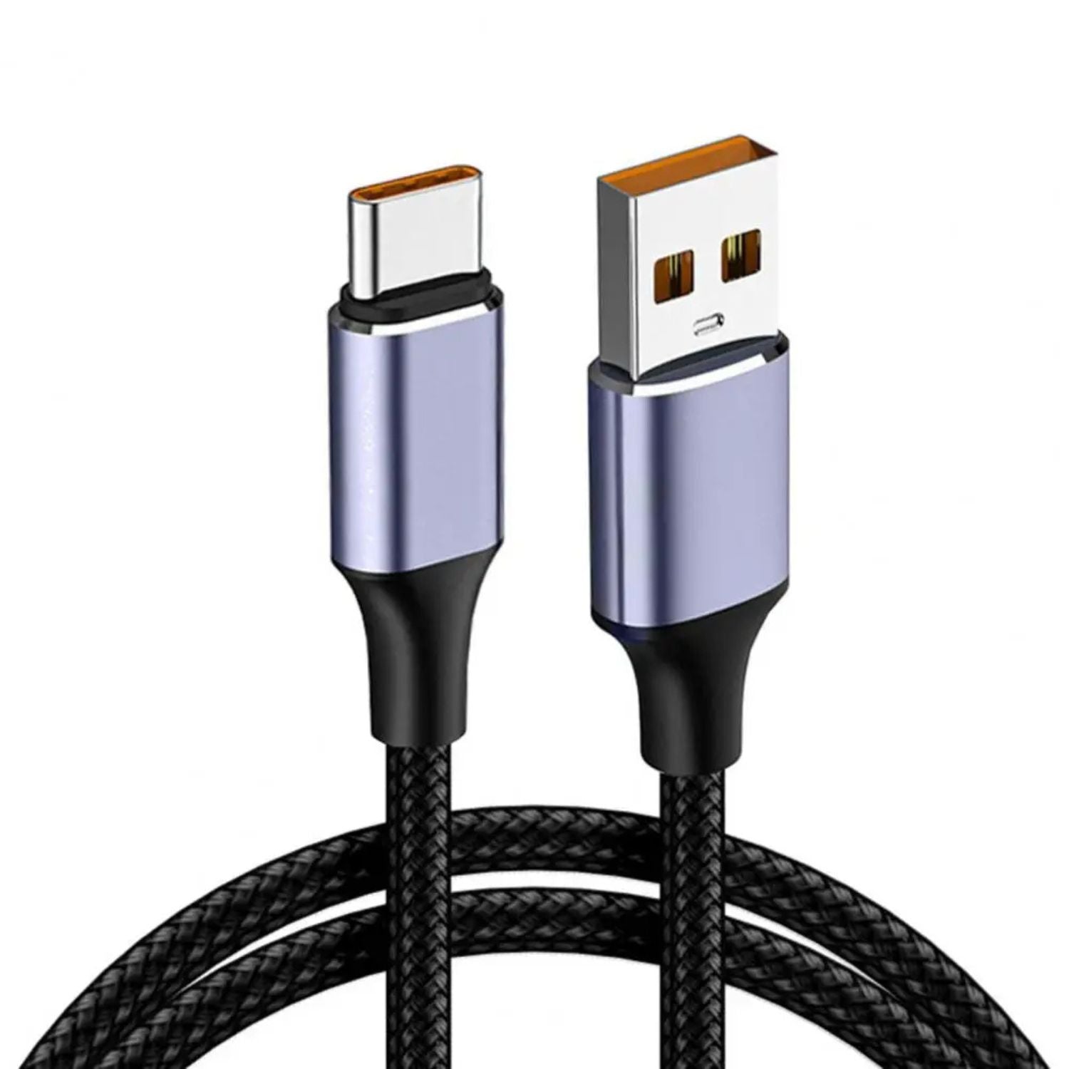 USB kabel rychlé nabíjení opletený kabel