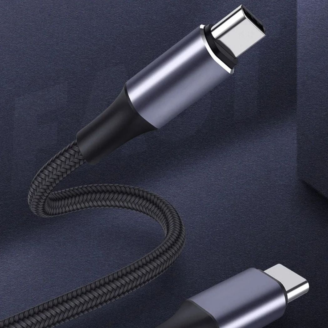 USB kabel rychlé nabíjení opletený kabel
