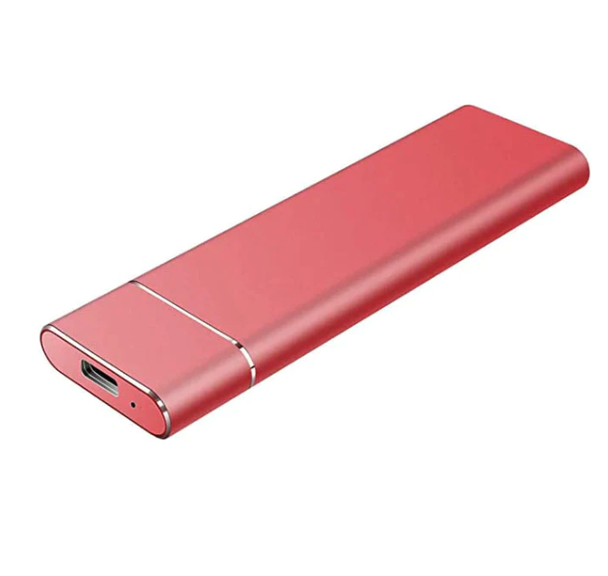 Ekstern harddisk aluminium bærbar USB-lagerplads