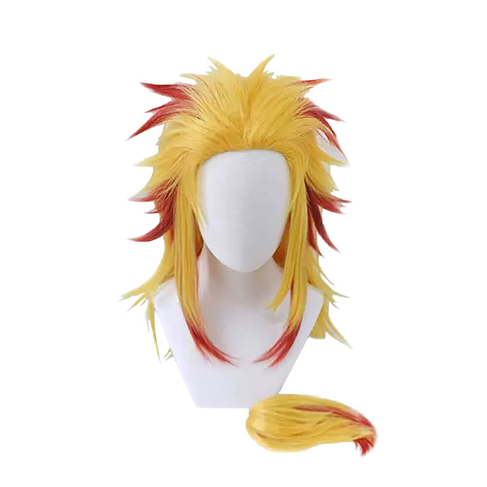 Rengoku Kyojurou Costume Halloween Kyoujurou Cosplay Outfit Full Set For Kids and Adult - Image 6