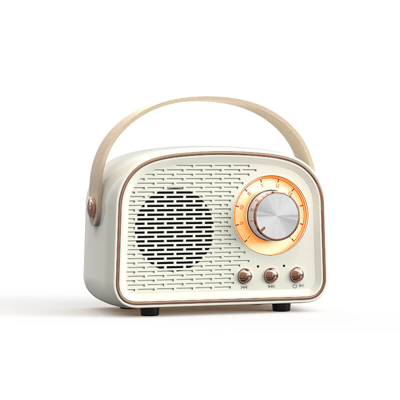Bluetooth-højttaler Retro trådløs bærbar radio