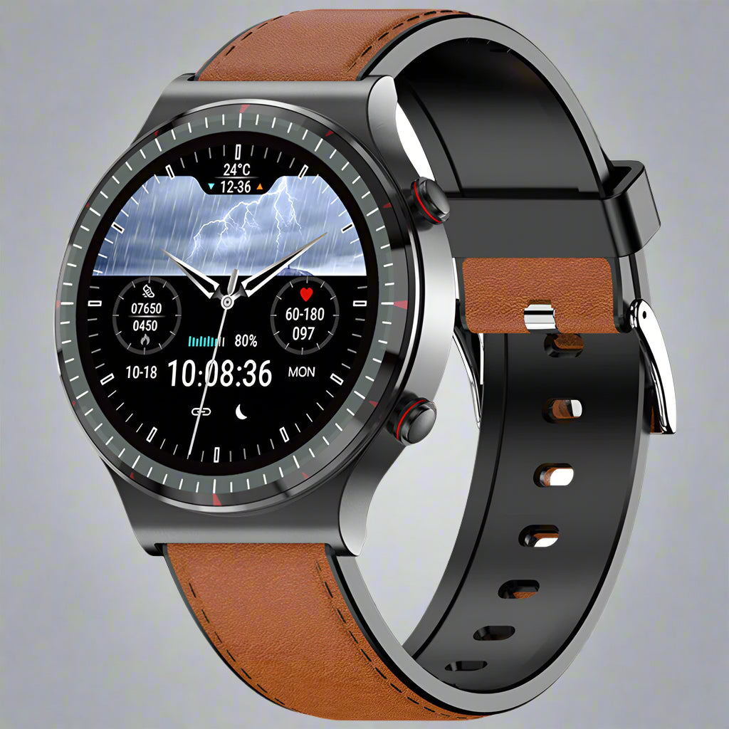 Sandsberg CFDA EKG Blutsauerstoff Herzfrequenz Gesundheitsüberwachung Smart Watch - Image 13