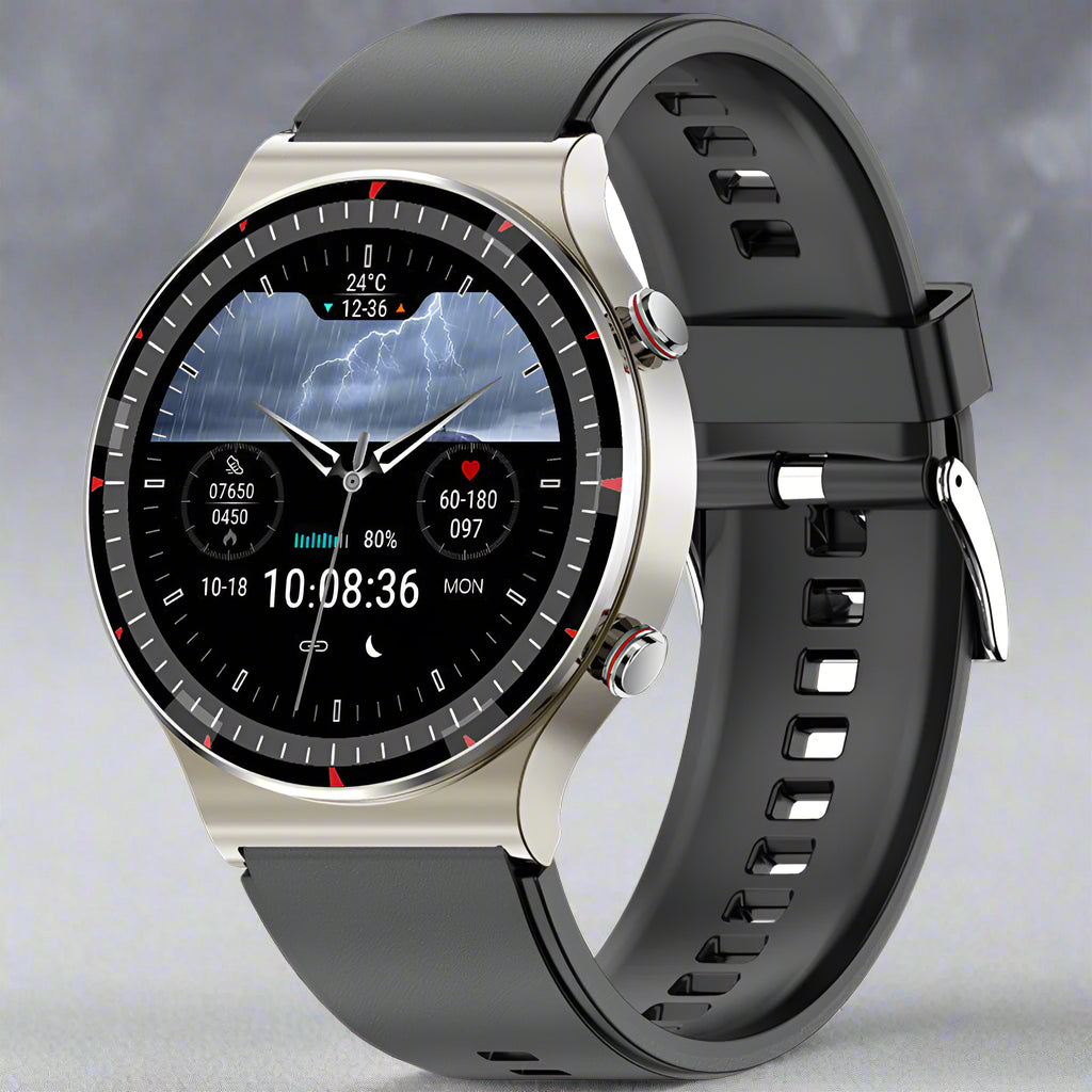 Sandsberg CFDA EKG Blutsauerstoff Herzfrequenz Gesundheitsüberwachung Smart Watch - Image 14