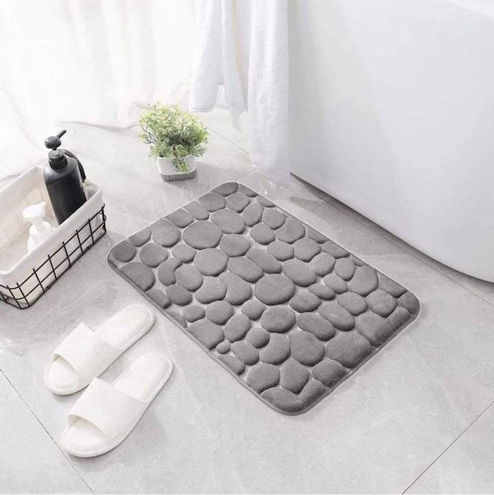 AquaGuard Mat – Non-Slip Bath Rug for Quick-Drying, Water-Absorbent Comfort in Your Bathroom