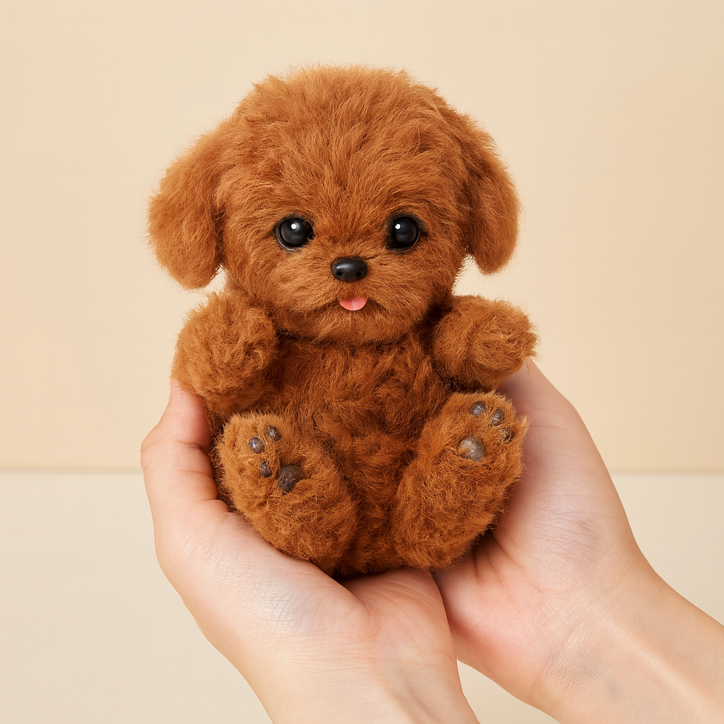 Chien jouet interactif en peluche