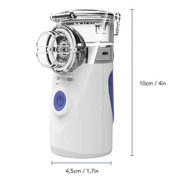 Inhalator med stille bærbart design