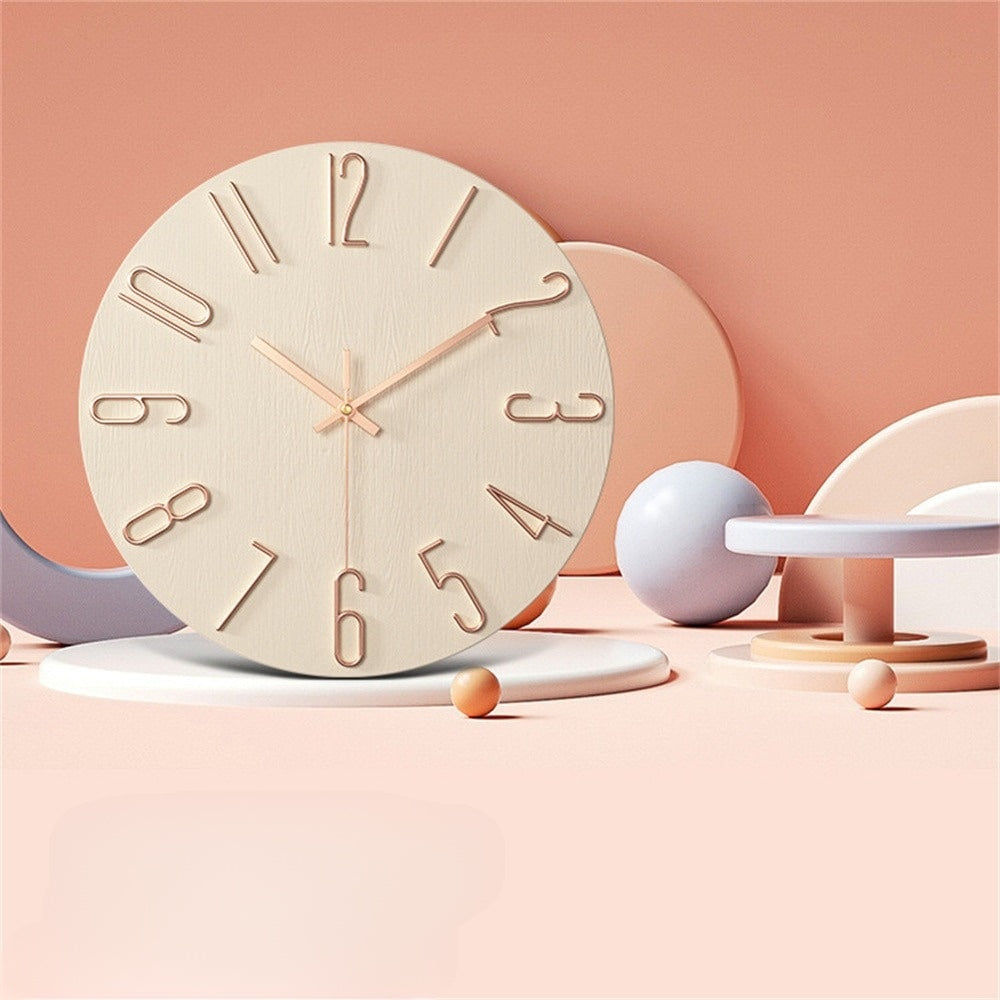 ModernEdge - Stylish Wall Clock with Versatile Color Options