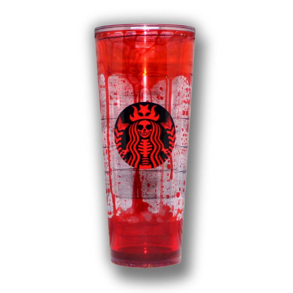 Spooky Halloween Cup - Blood Drip Tumbler Starbucks-inspired - Image 1