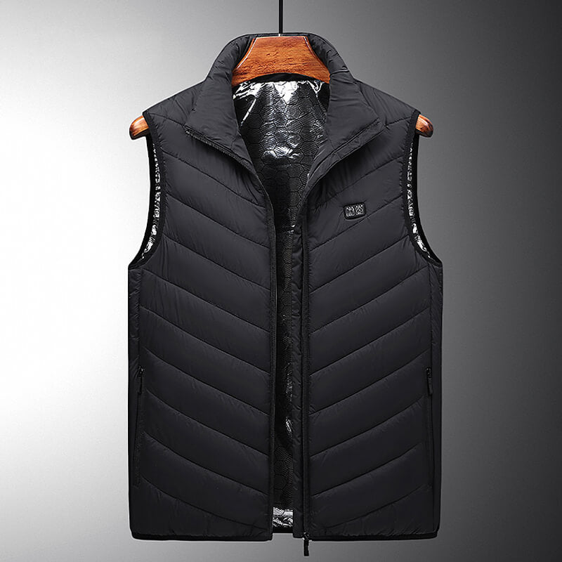 Herre Opvarmet Vinter Puffer Vest | Letvægt