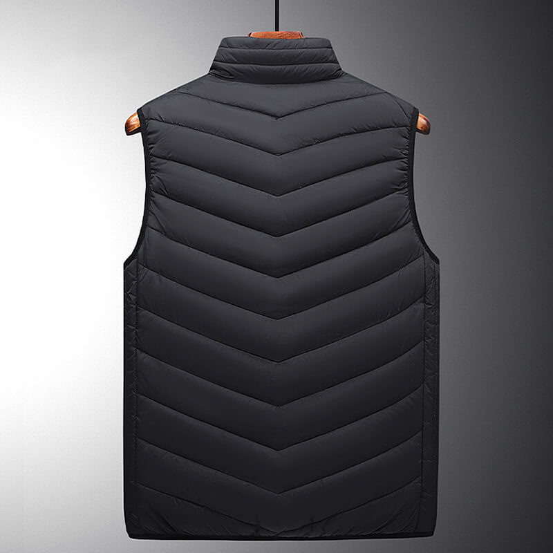 Herre Opvarmet Vinter Puffer Vest | Letvægt