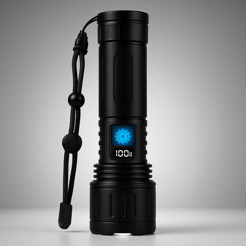 LED Rechargeable Flashlight Hunting Gear Torch