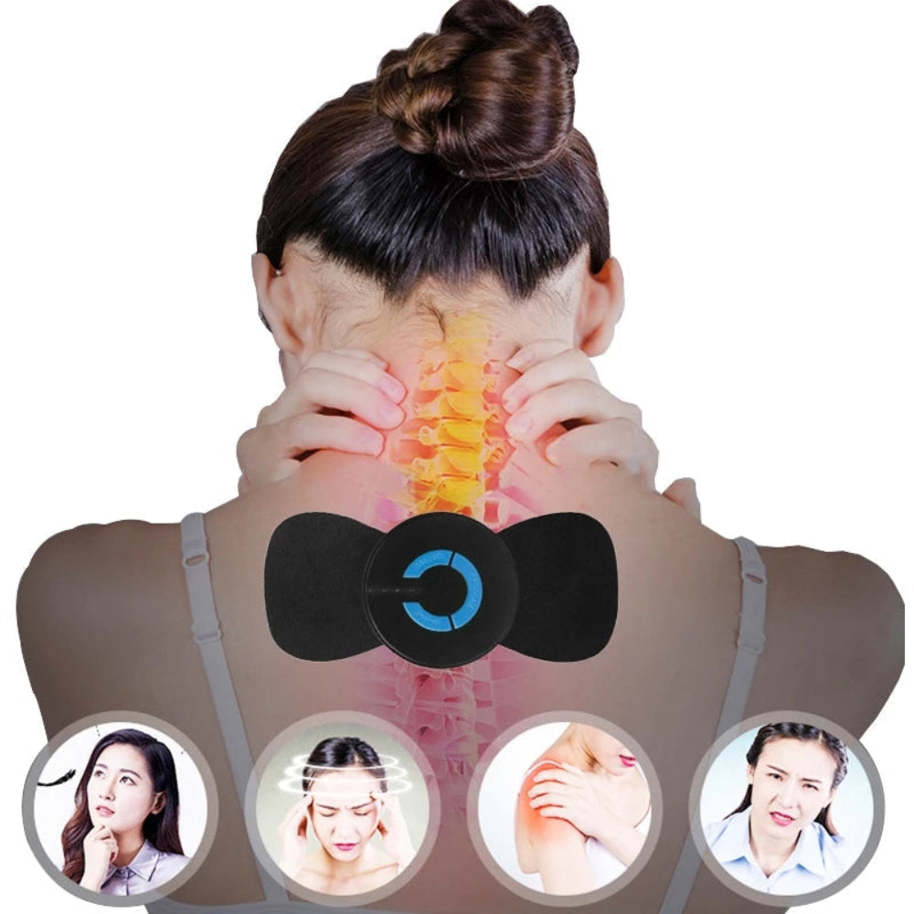 Elektrisk nakkemassageapparat og skuldermassager
