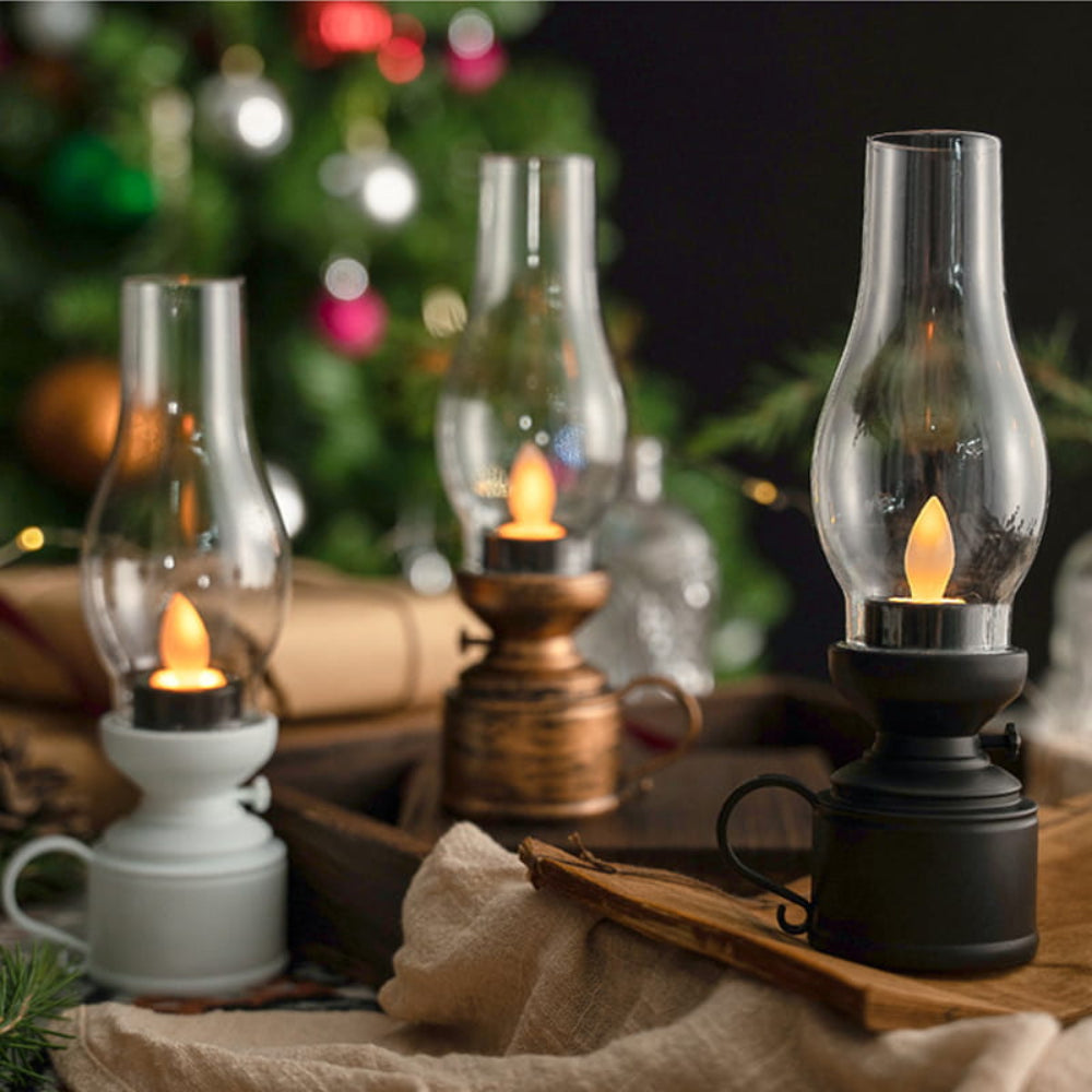 Vintage LED-lysestage Romantisk stemning