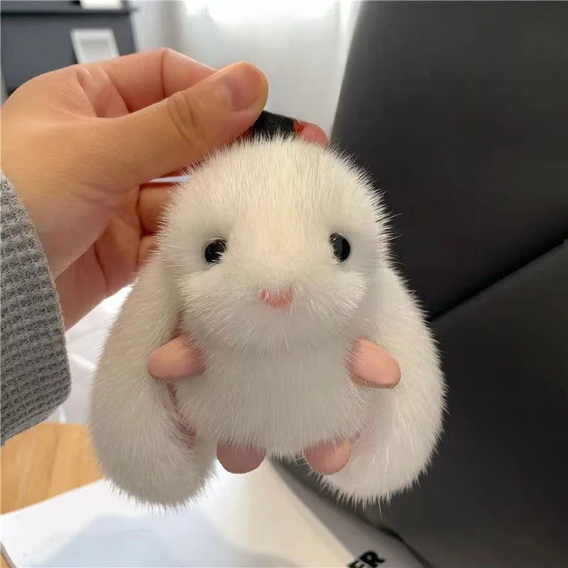 ぬいぐるみキーチェーン ソフトバニー バッグアクセサリー