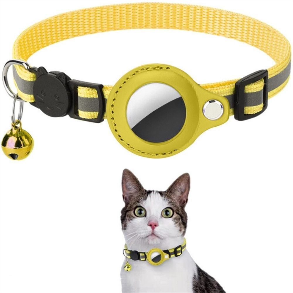 Kattehalsbånd Nylon Reflekterende GPS Tracker Rem